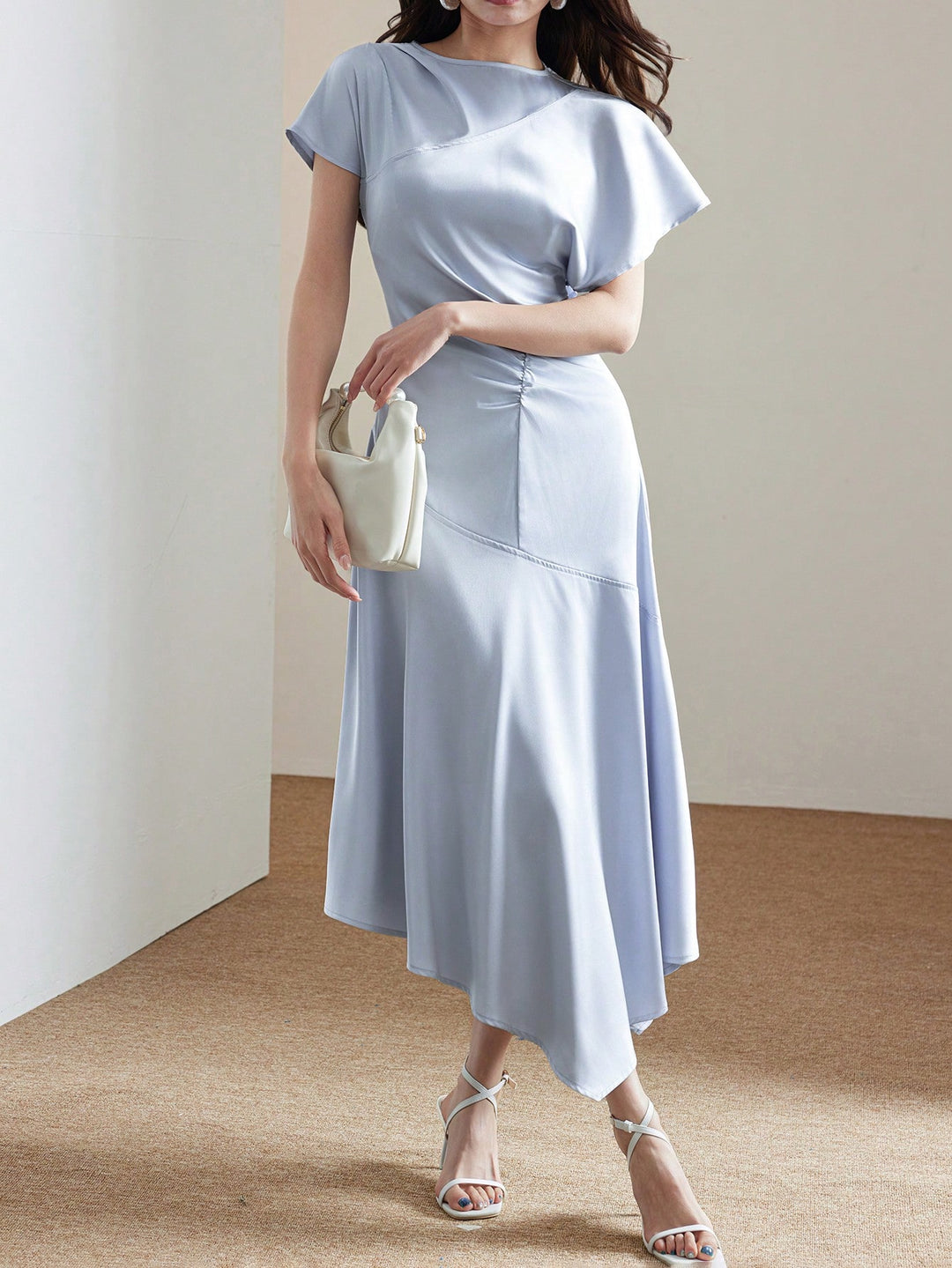 Rochie maxi SHEIN, albastru