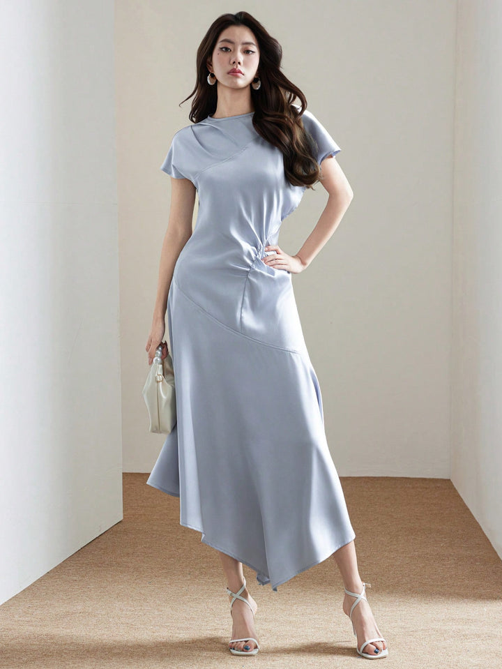 Rochie maxi SHEIN, albastru
