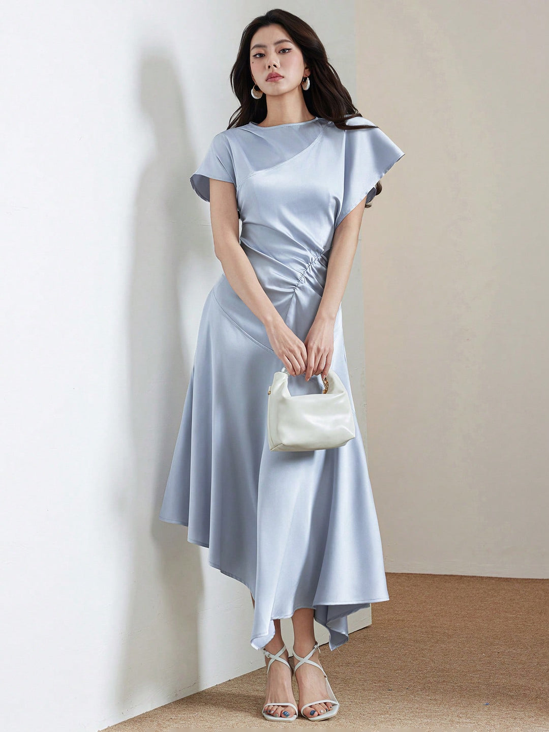 Rochie maxi SHEIN, albastru
