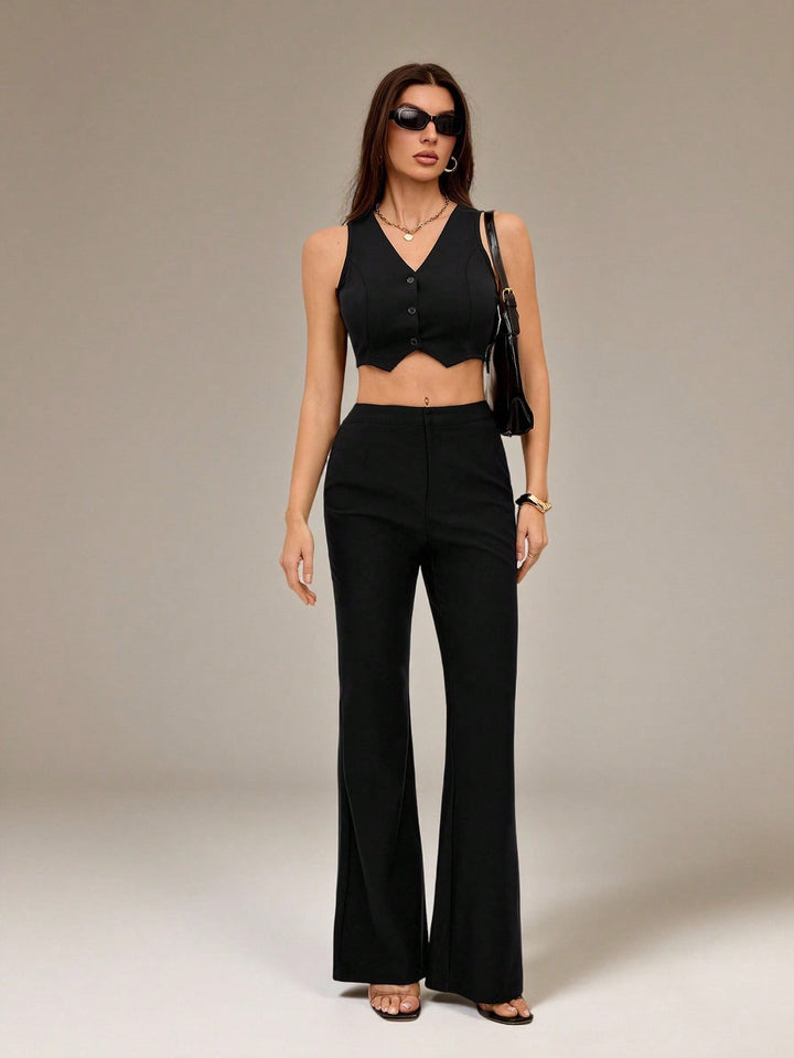 Pantaloni SHEIN, negru