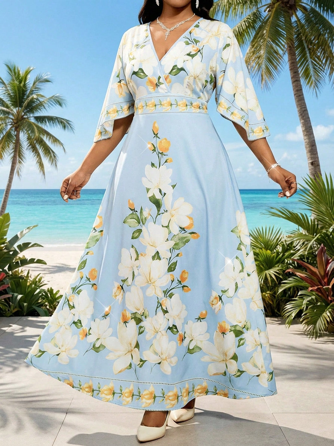 Rochie SHEIN, mix culori