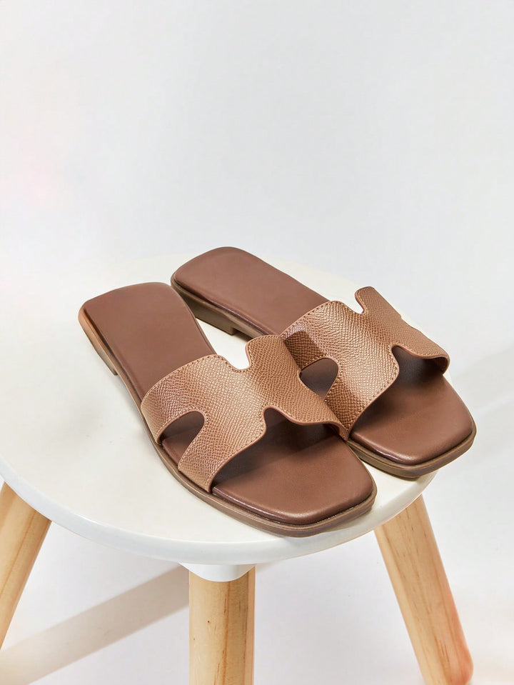 Sandale SHEIN, kaki