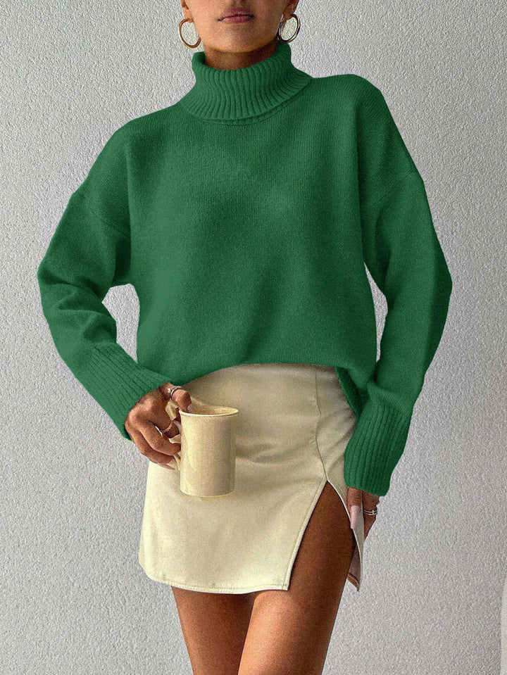 Pulover SHEIN, verde