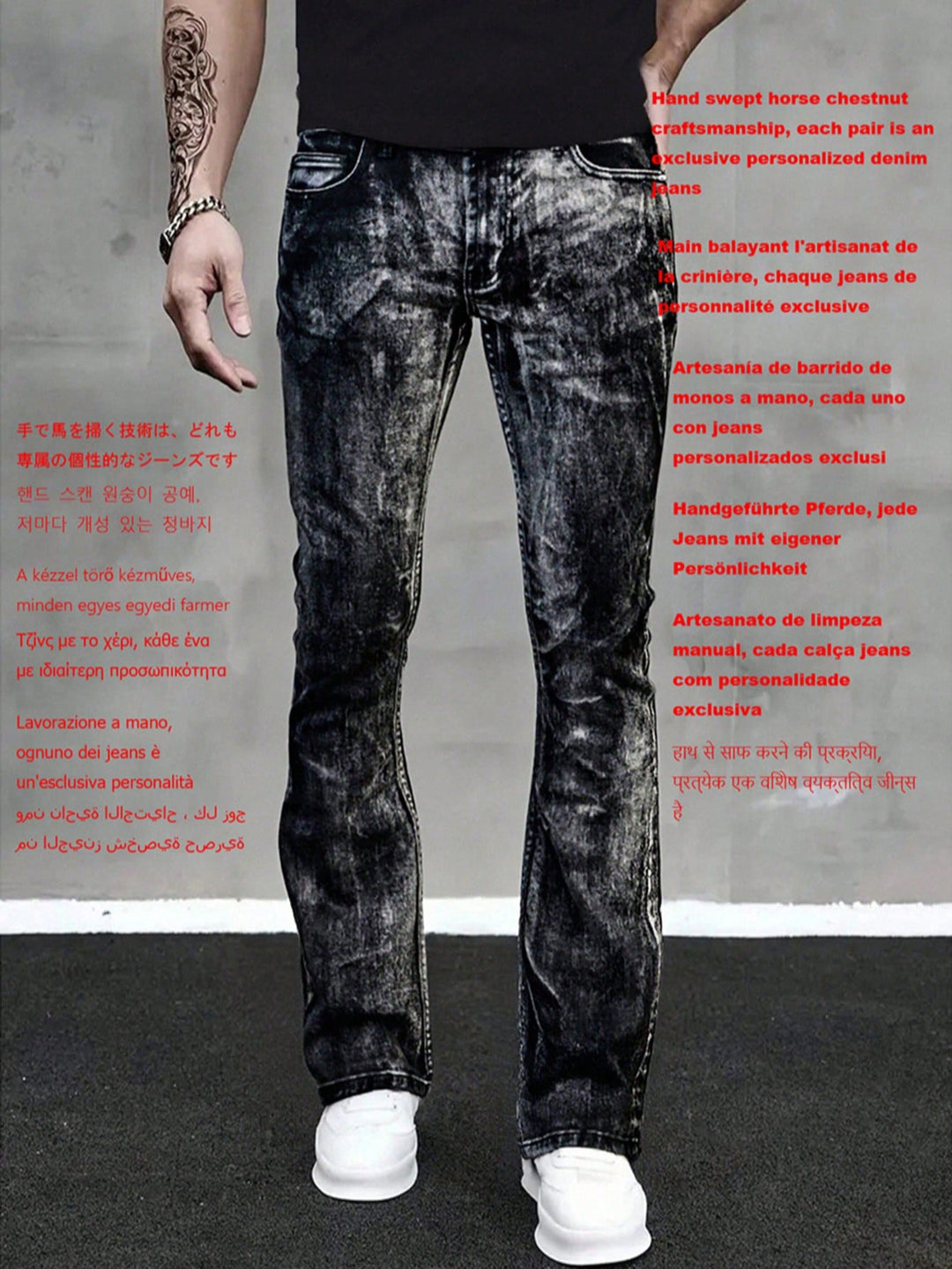 Jeans SHEIN, gri
