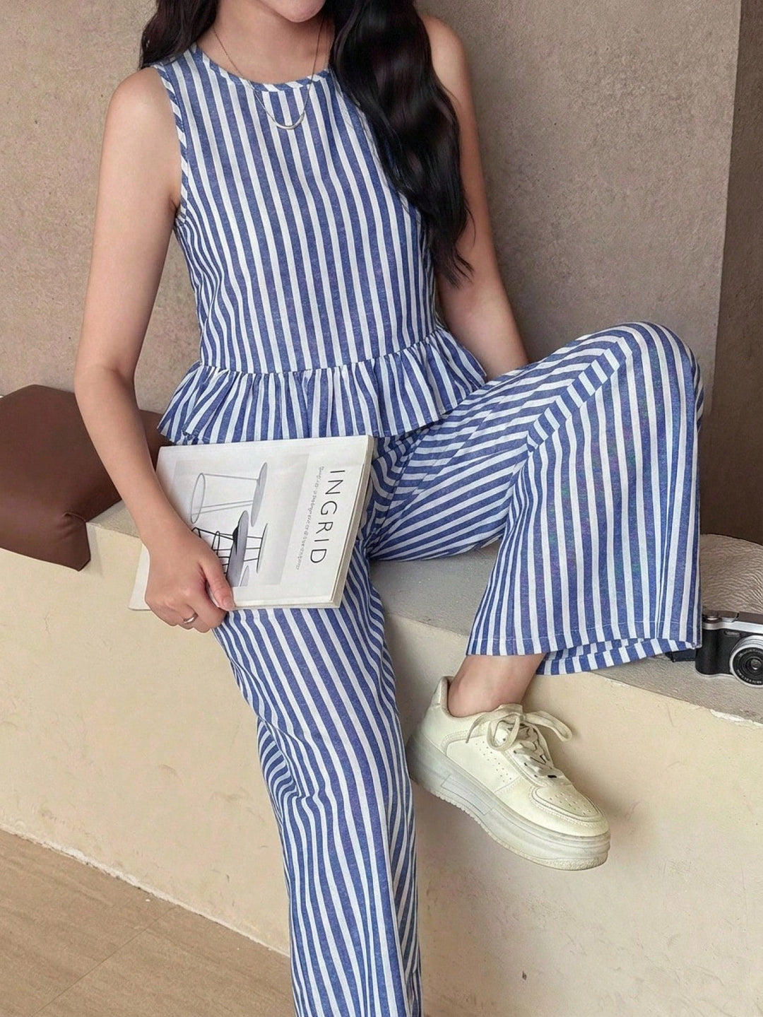 Set SHEIN, albastru