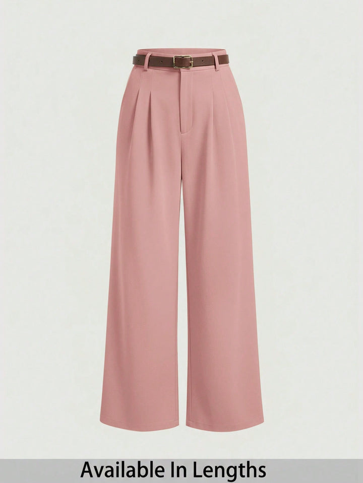 Pantaloni SHEIN, roz