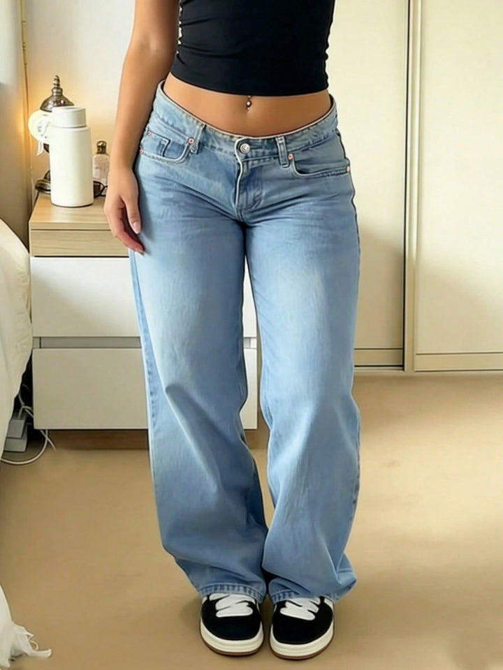 Jeans SHEIN, albastru