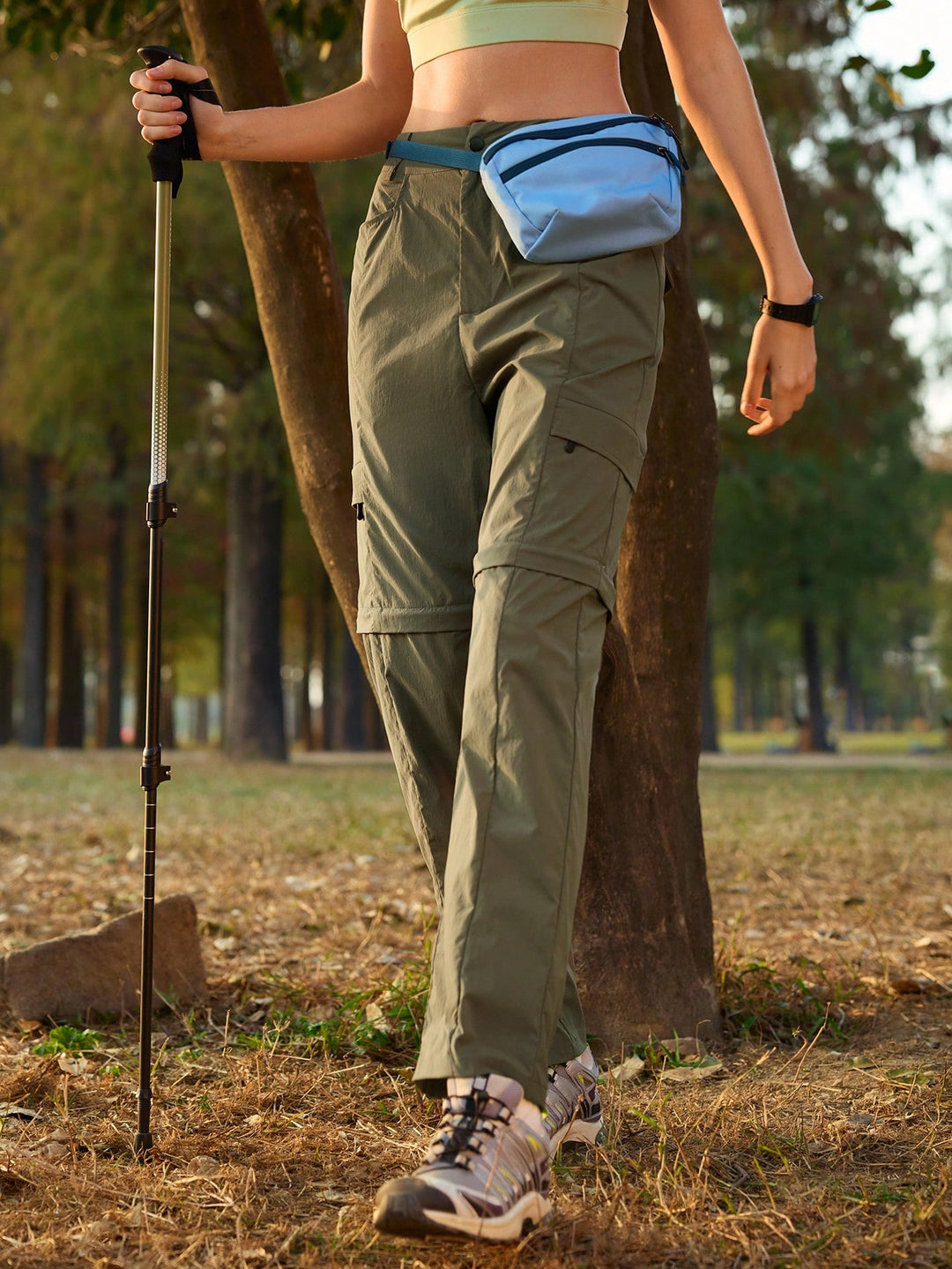Pantaloni SHEIN, kaki