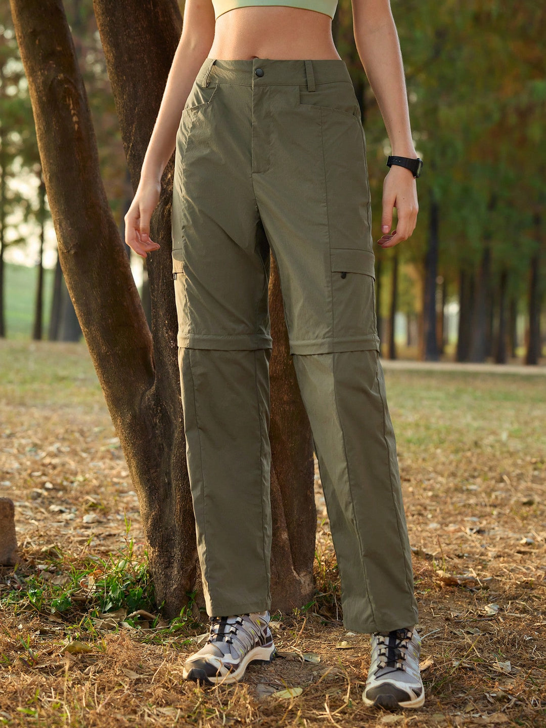 Pantaloni SHEIN, kaki