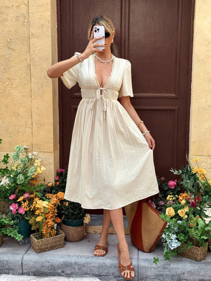 Rochie midi SHEIN, portocaliu