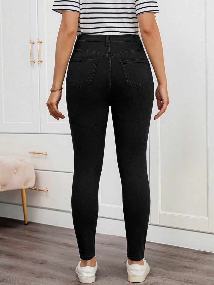 Jeans SHEIN, negru