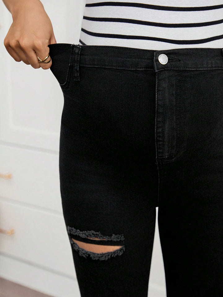 Jeans SHEIN, negru