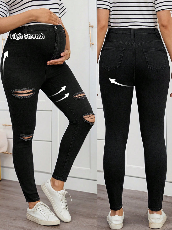 Jeans SHEIN, negru