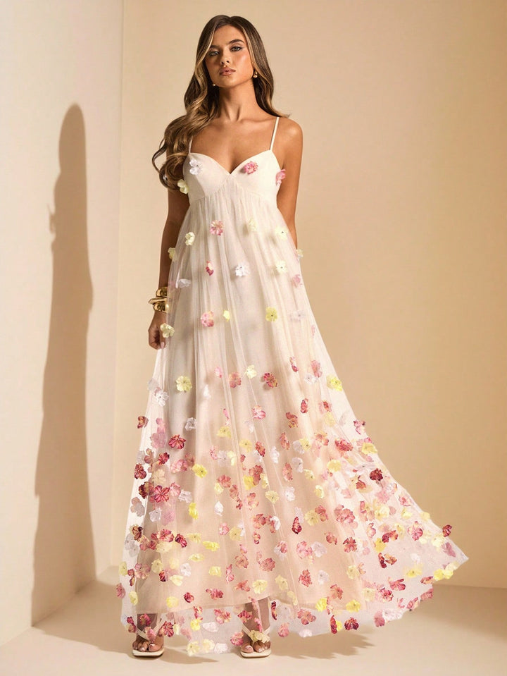 Rochie maxi SHEIN, roz