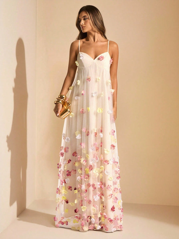 Rochie maxi SHEIN, roz