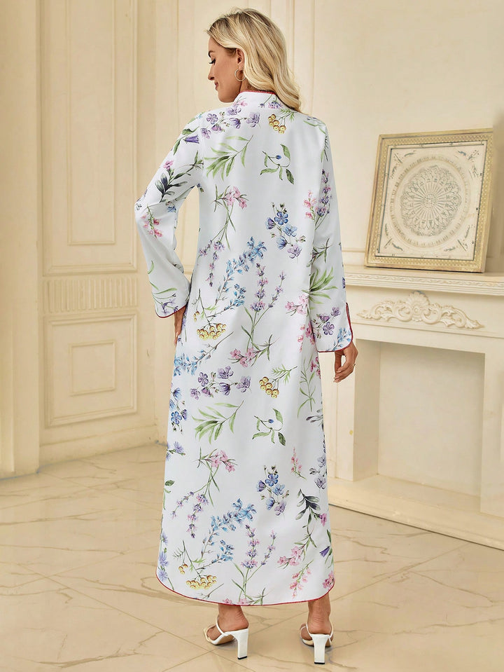 Set caftan și jalabiya SHEIN, bej