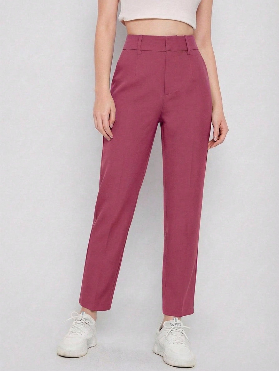 Pantaloni SHEIN, roz