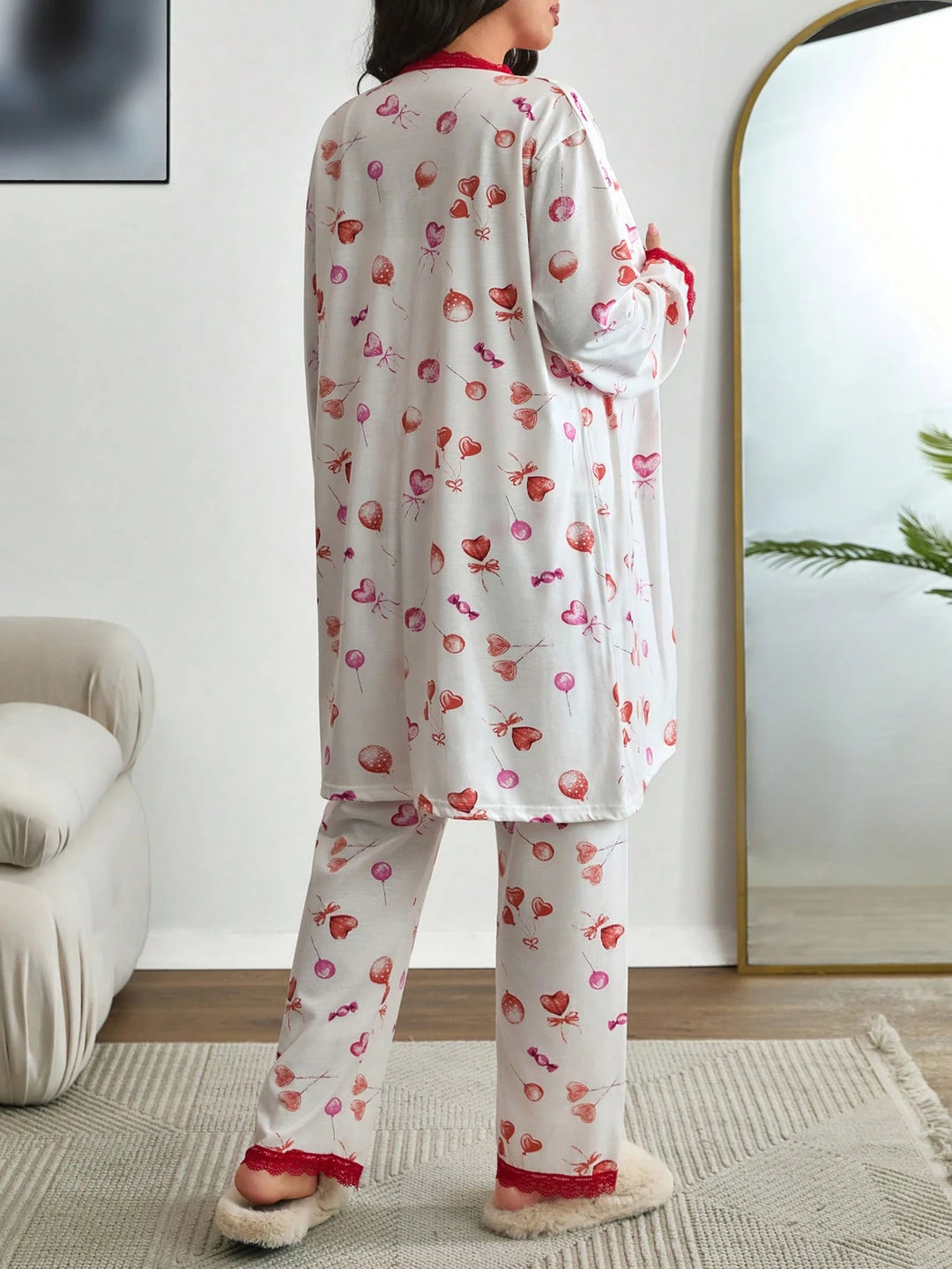Set pijamale SHEIN, mix culori