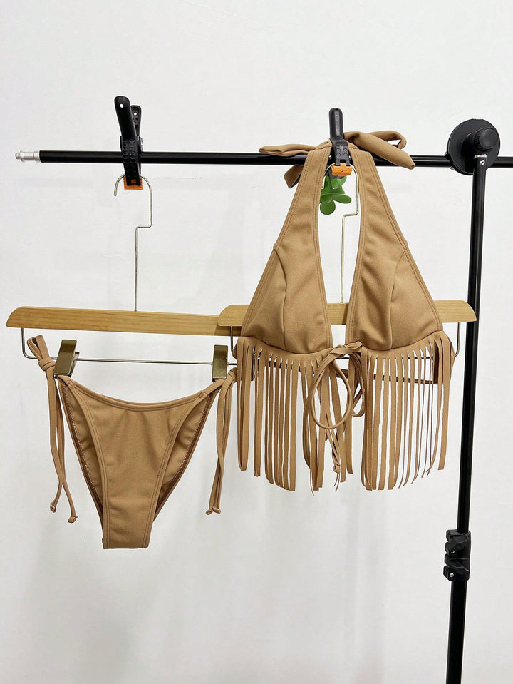 Set bikini SHEIN, bej