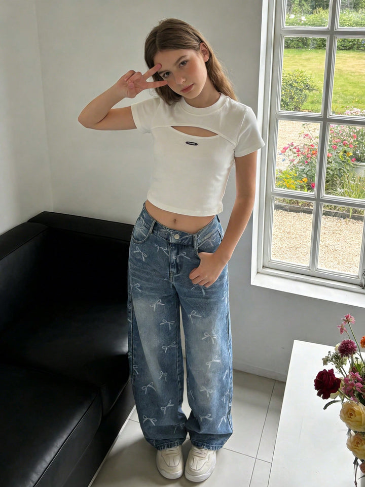 Jeans SHEIN, albastru