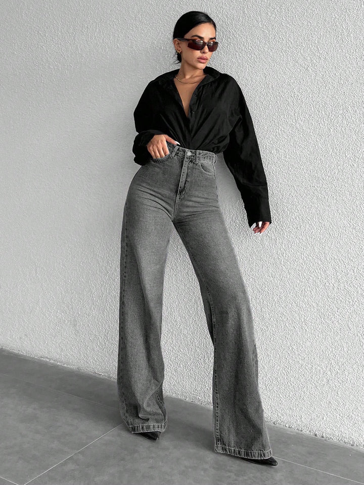 Jeans SHEIN, gri
