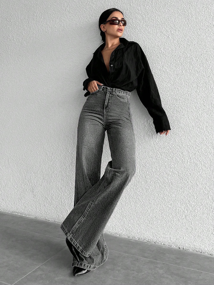 Jeans SHEIN, gri