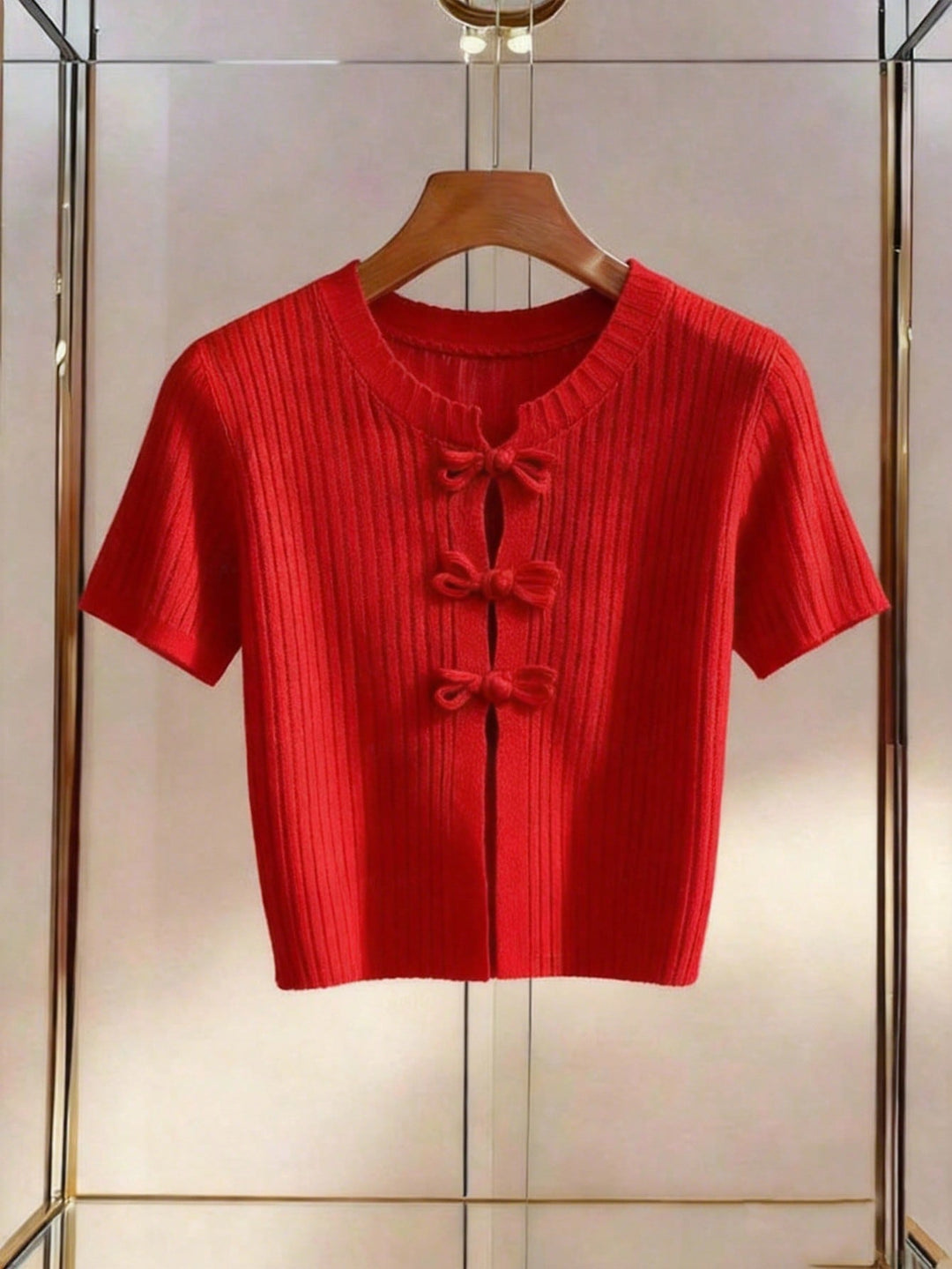 Cardigan SHEIN, roșu