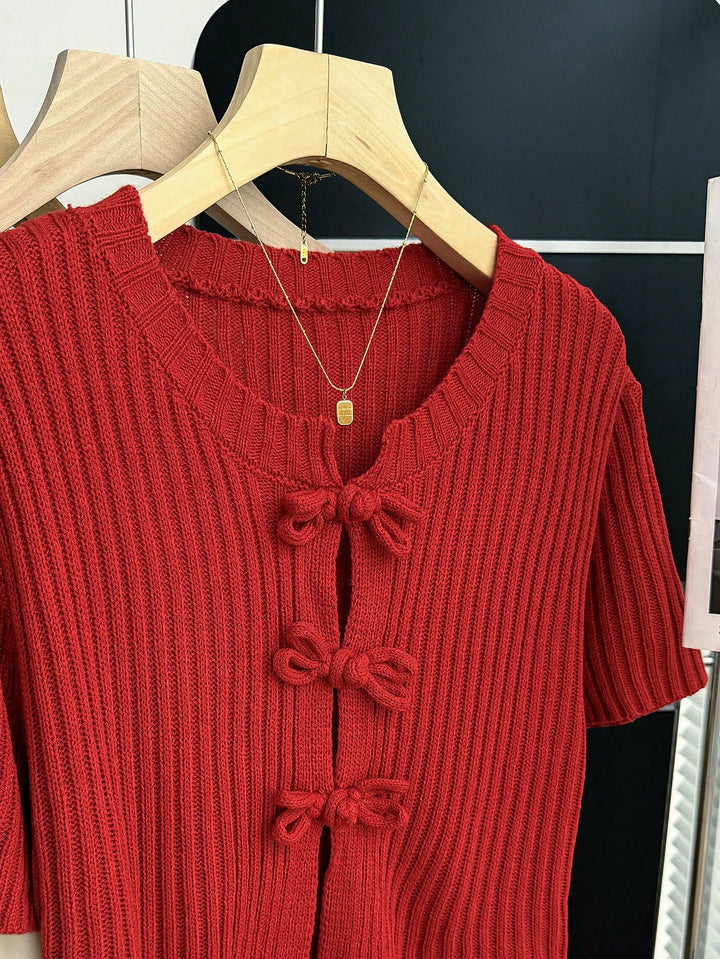 Cardigan SHEIN, roșu