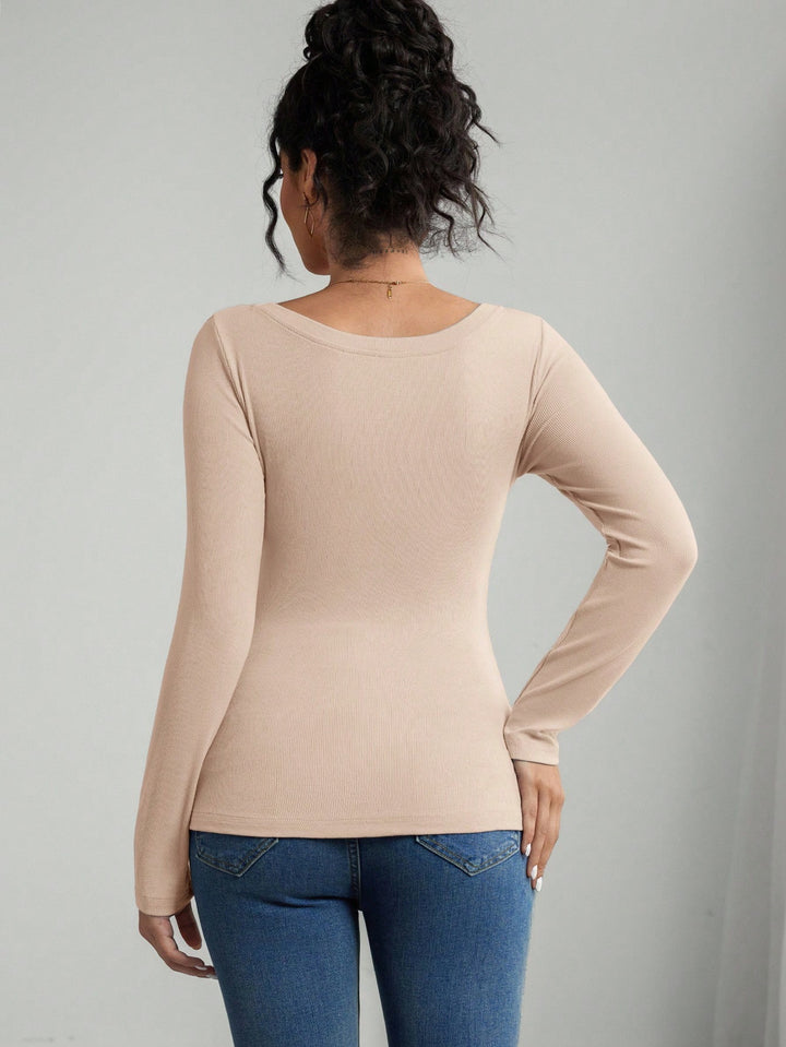 Tricou SHEIN, bej
