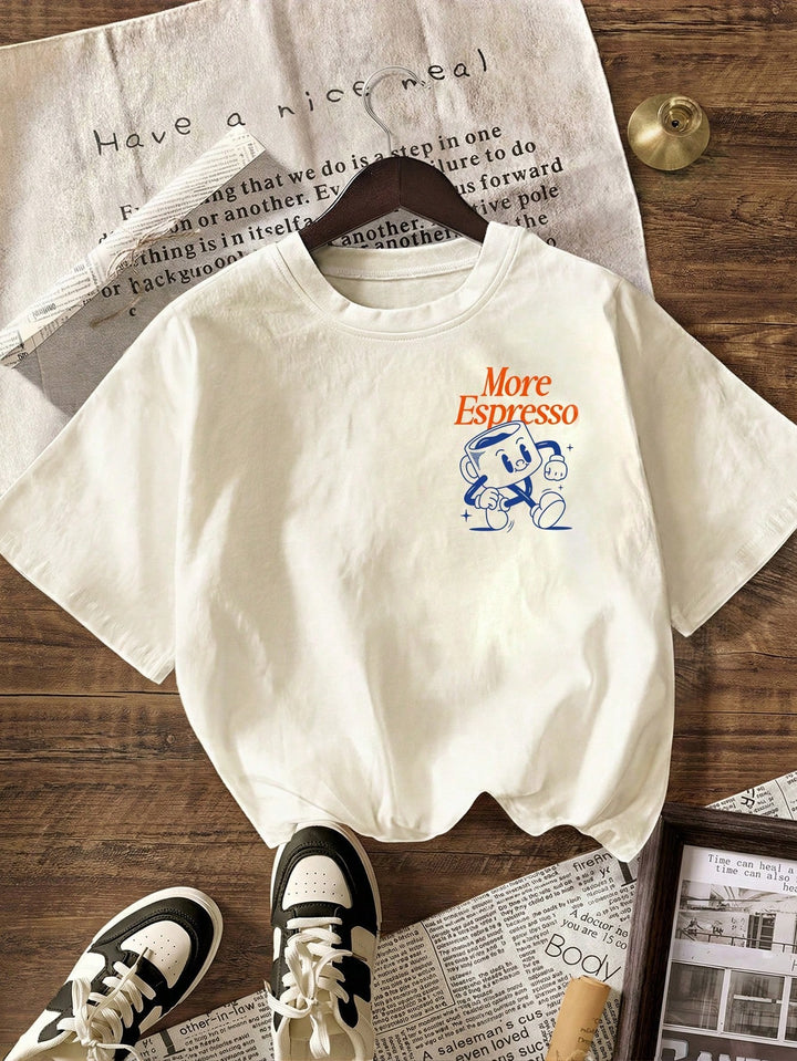 Tricou SHEIN, crem