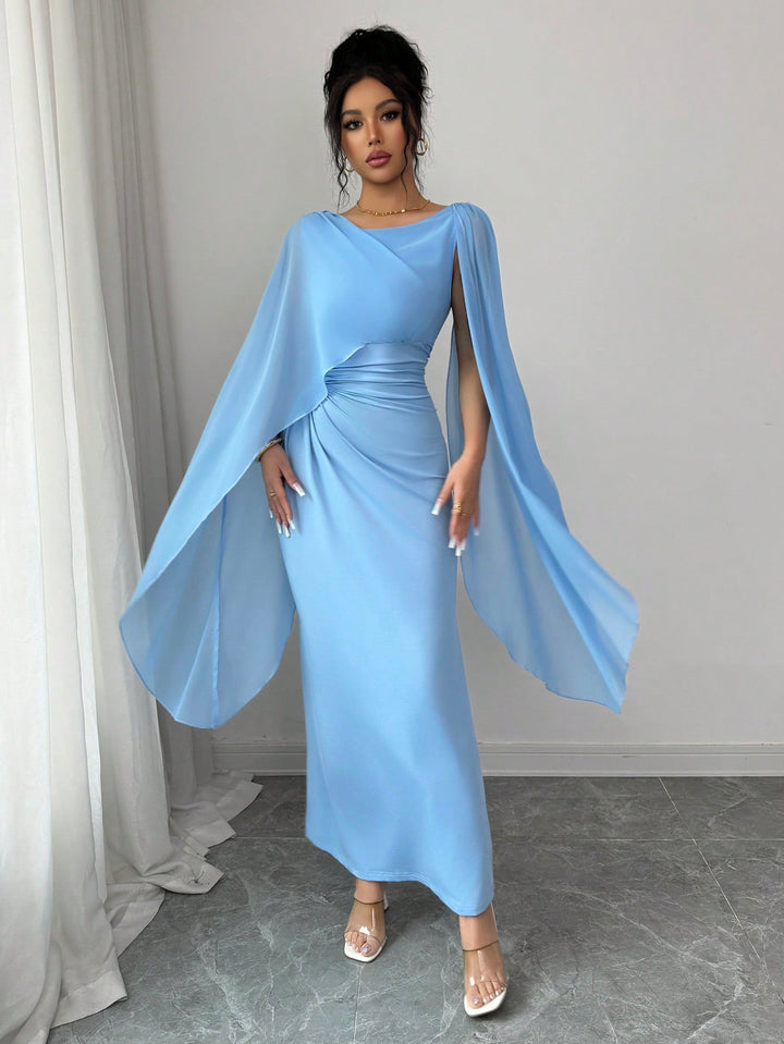 Rochie maxi SHEIN, albastru