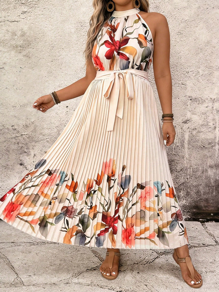 Rochie maxi SHEIN, mix culori