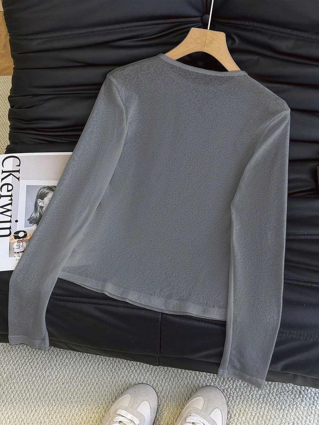 Top SHEIN, gri