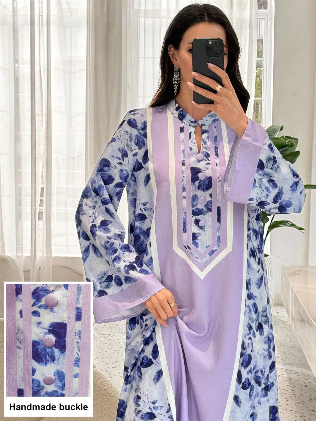 Rochie maxi SHEIN, mix culori