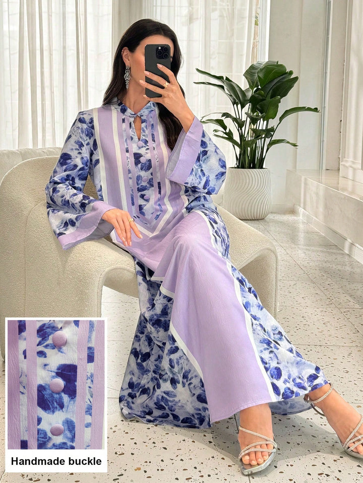 Rochie maxi SHEIN, mix culori