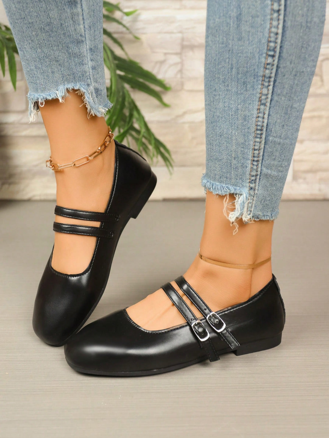 Balerini SHEIN, negru