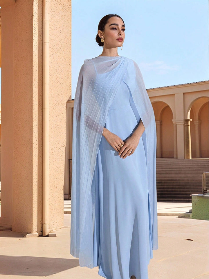 Rochie maxi SHEIN, albastru