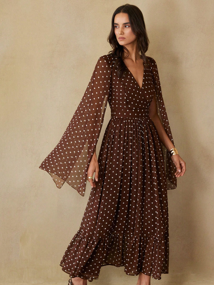 Rochie maxi SHEIN, mix culori