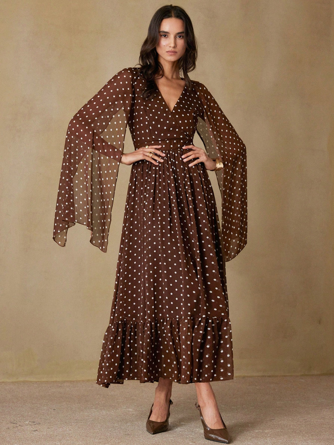 Rochie maxi SHEIN, mix culori
