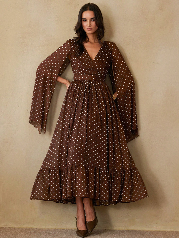Rochie maxi SHEIN, mix culori