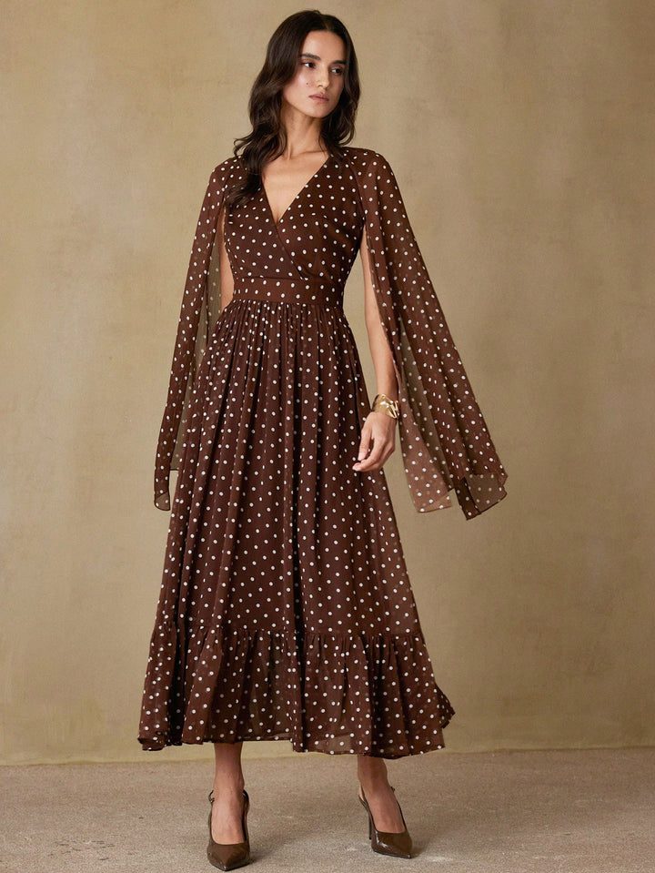 Rochie maxi SHEIN, mix culori
