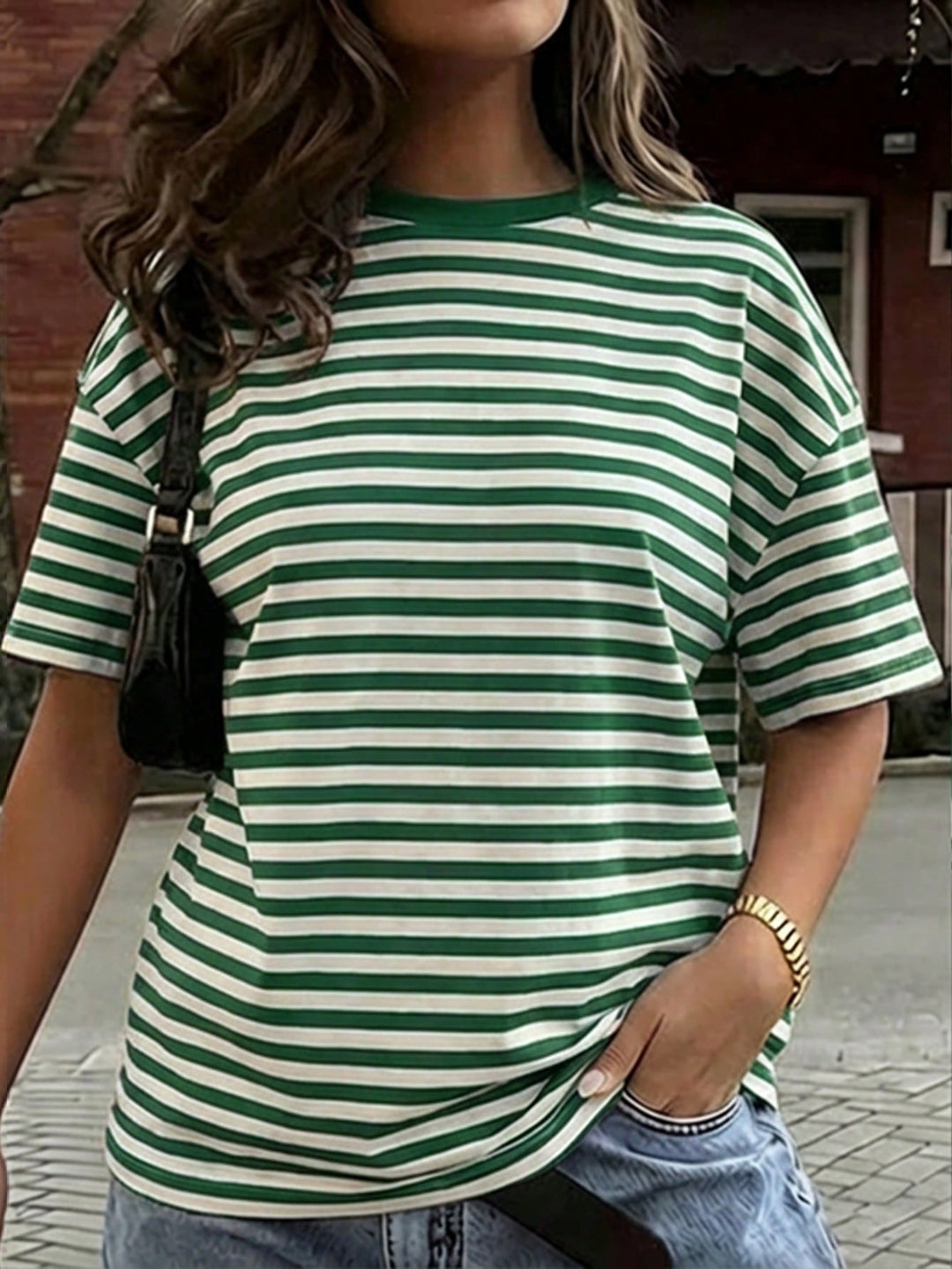 Tricou SHEIN, verde