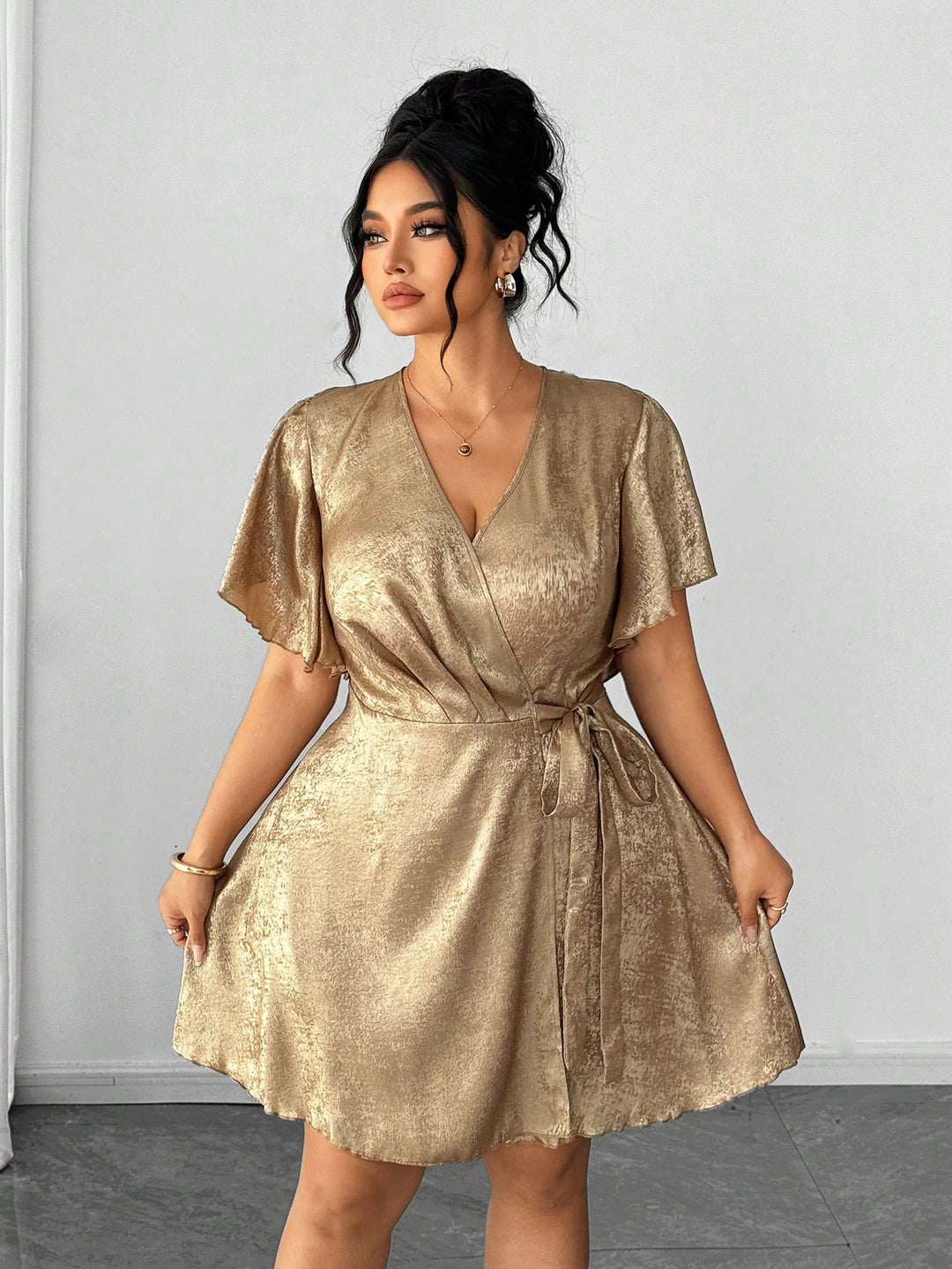 Rochie SHEIN, auriu