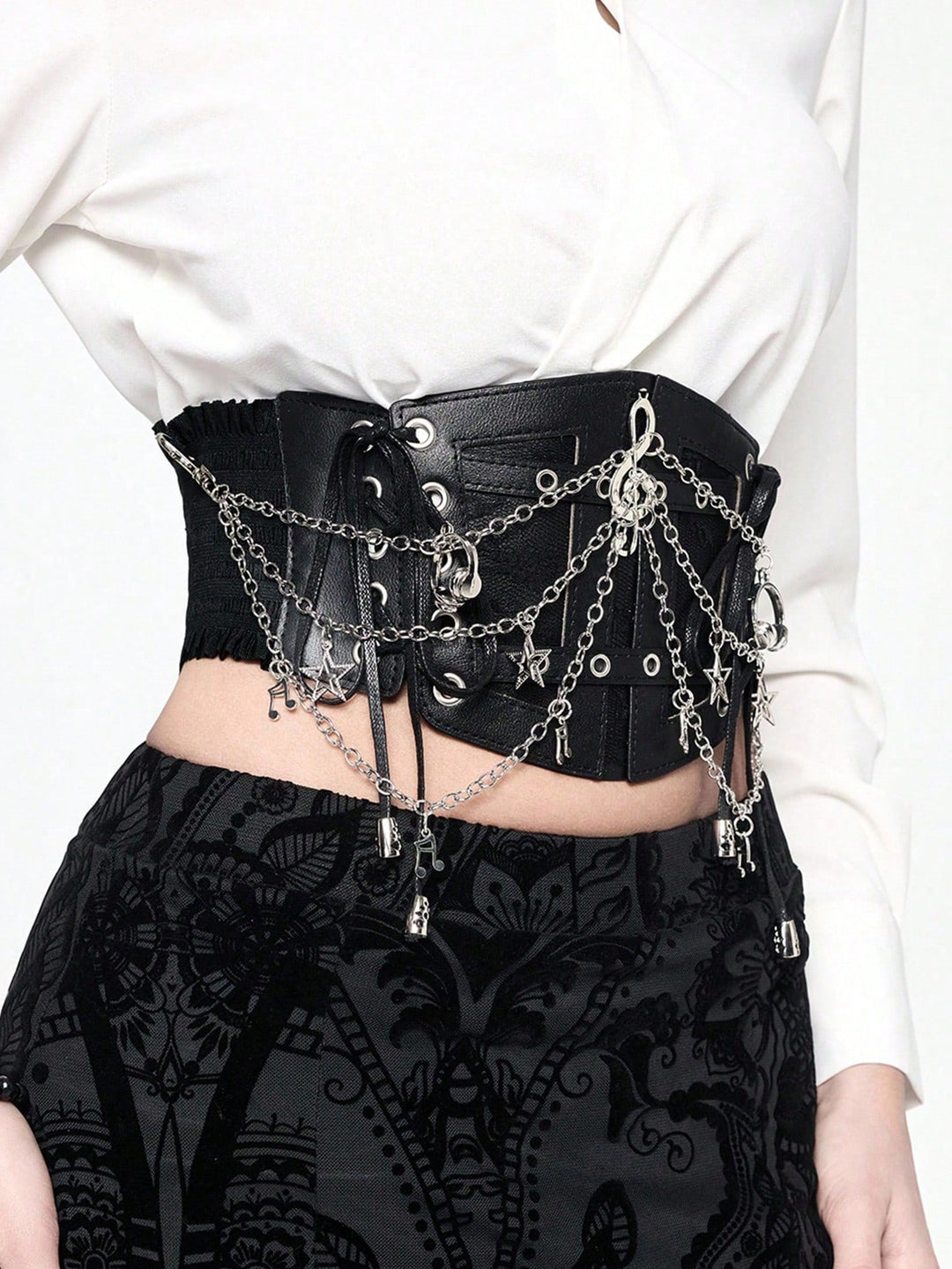 Curea-corset SHEIN, negru