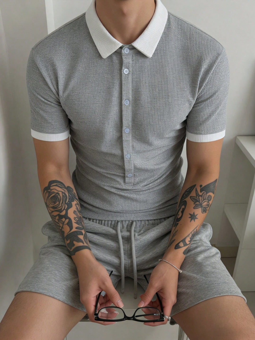 Tricou SHEIN, gri