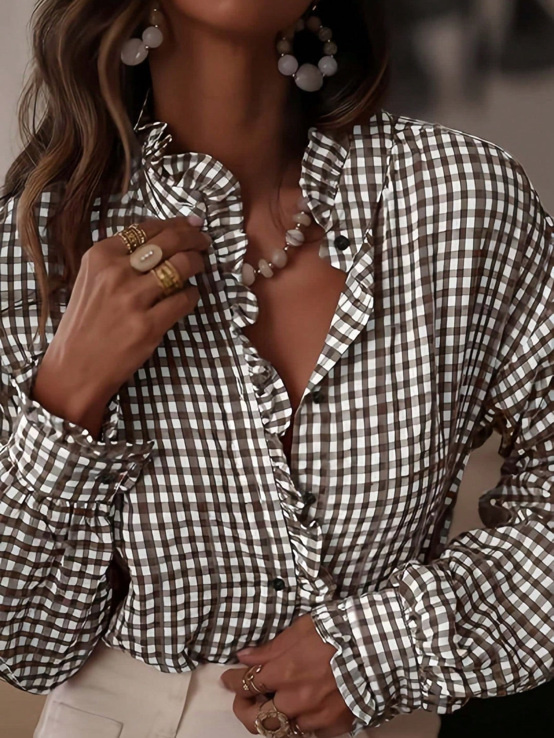 Bluza cu maneca lunga SHEIN