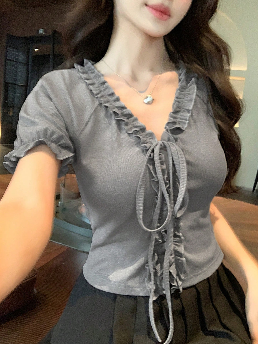 Tricou SHEIN, gri