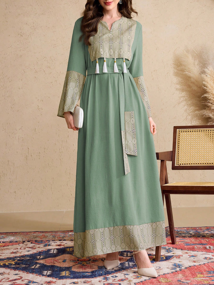 Rochie maxi SHEIN, mix culori