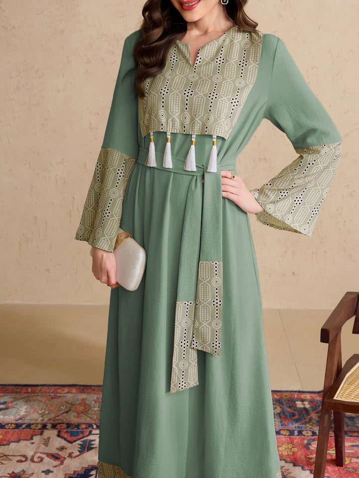 Rochie maxi SHEIN, mix culori