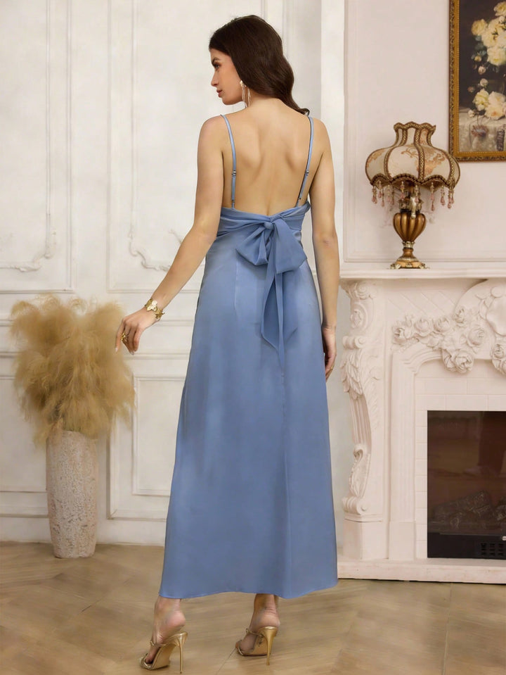 Rochie midi SHEIN, albastru